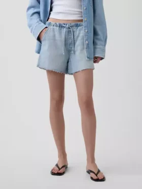3,5” ultramjuka, lågt sittande, bekväma jeansshorts