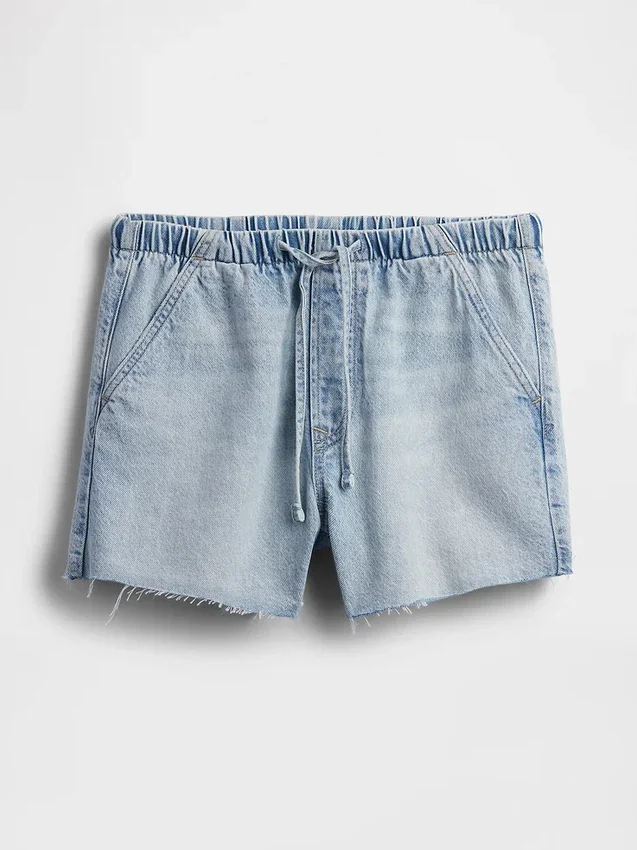 3,5” ultramjuka, lågt sittande, bekväma jeansshorts