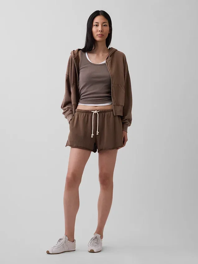 3,5" Vintagesoft Terry Relaxed Sweat Shorts