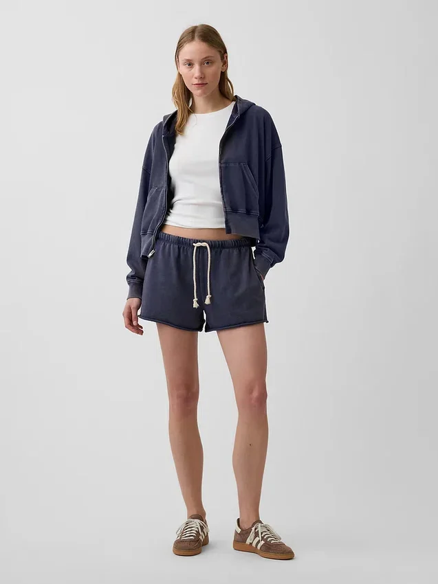 3,5" Vintagesoft Terry Relaxed Sweat Shorts