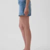 3" jeansshorts med låg midja