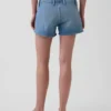3" jeansshorts med låg midja