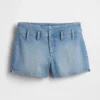 3" jeansshorts med låg midja