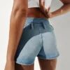 3" jeansshorts med låg midja