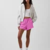 3" stickade shorts med delfinmönster