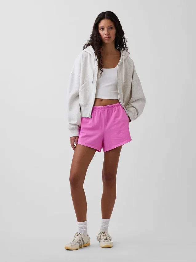 3" stickade shorts med delfinmönster
