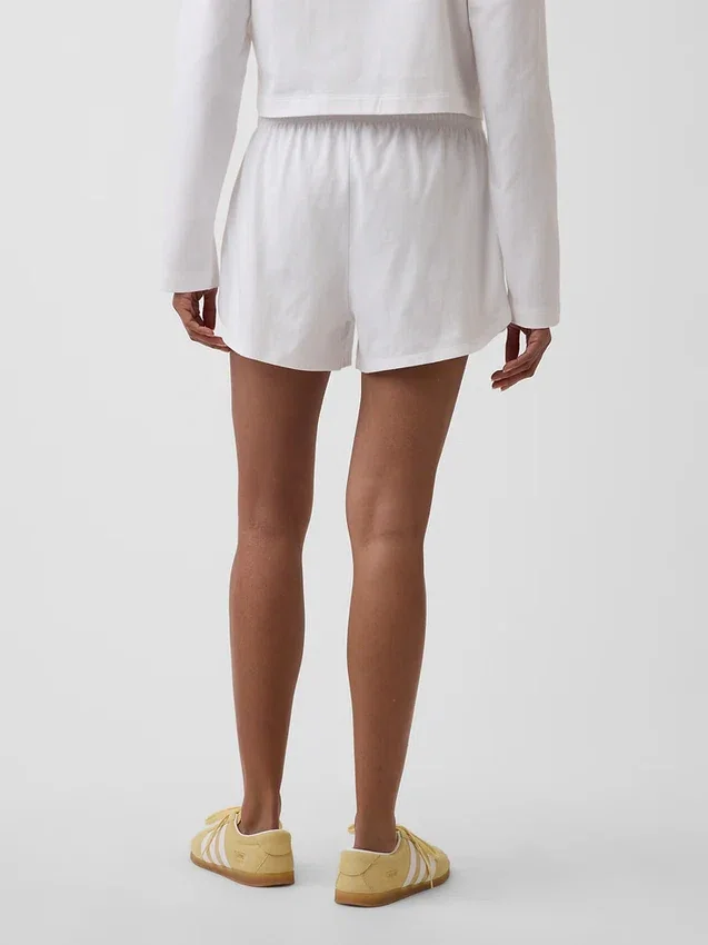 3" stickade shorts med delfinmönster