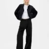 365 High Rise Ultrasoft plisserade jeansbyxor