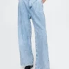365 High Rise Ultrasoft plisserade jeansbyxor