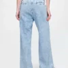 365 High Rise Ultrasoft plisserade jeansbyxor