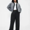 365 High Rise Ultrasoft plisserade jeansbyxor