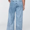 365 High Rise Ultrasoft plisserade jeansbyxor