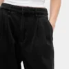 365 High Rise Ultrasoft plisserade jeansbyxor