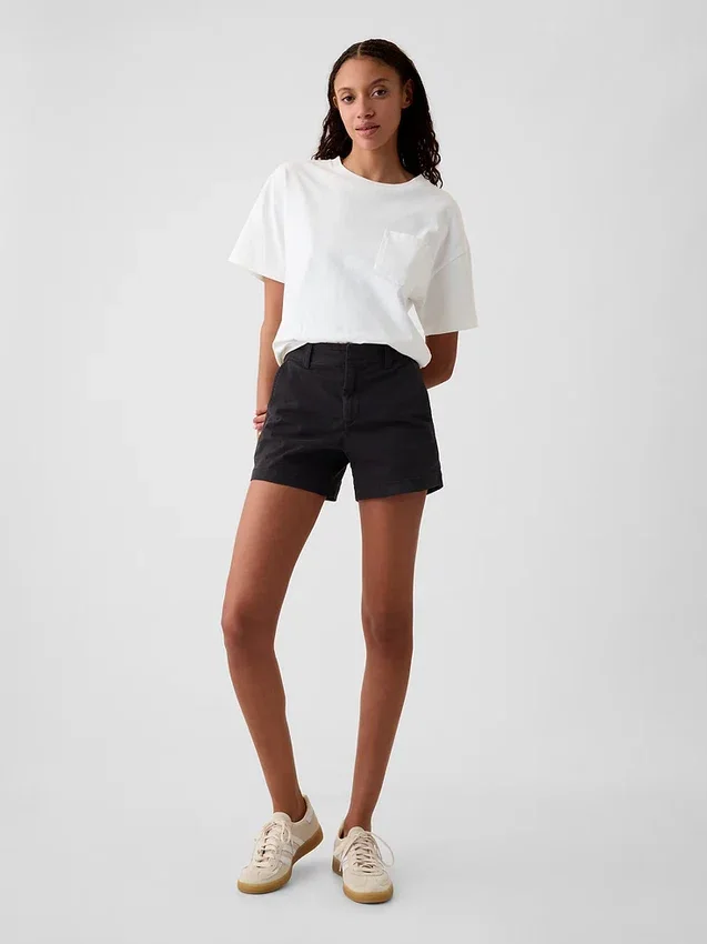 4" Downtown Shorts i khaki