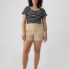 4" Downtown Shorts i khaki
