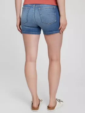 4″ jeansshorts med insats för mammakläder