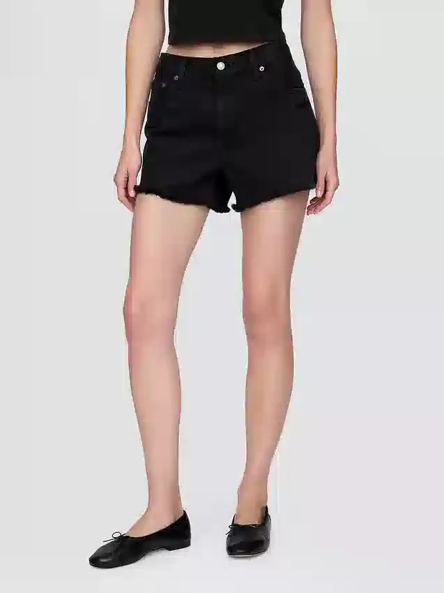 4" Mid Rise Ultrasoft Relaxed Cutoff Shorts