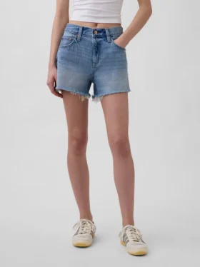4″ Mid Rise Ultrasoft Relaxed Cutoff Shorts