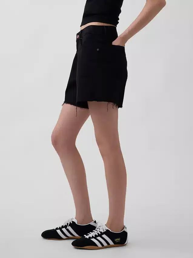 4" Mid Rise Ultrasoft Relaxed Cutoff Shorts