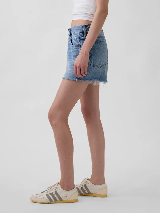 4" Mid Rise Ultrasoft Relaxed Cutoff Shorts