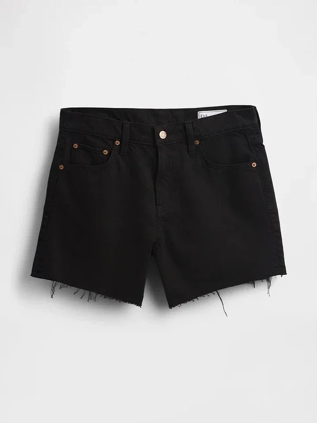 4" Mid Rise Ultrasoft Relaxed Cutoff Shorts