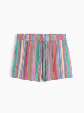 4″ midhöga, bekväma Shorts i bomullsgasväv