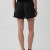 4" midhöga, bekväma Shorts i bomullsgasväv