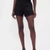 4" Shorts i linneblandning med medelhög midja