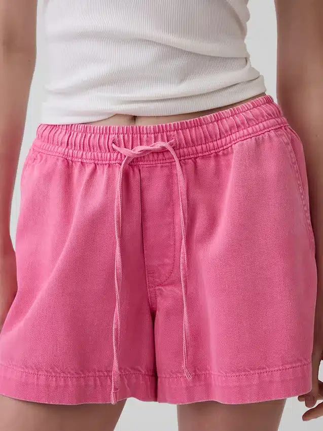 4" Ultrasoft Easy-shorts i denim