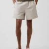 5,5" avslappnade shorts i linneblandning