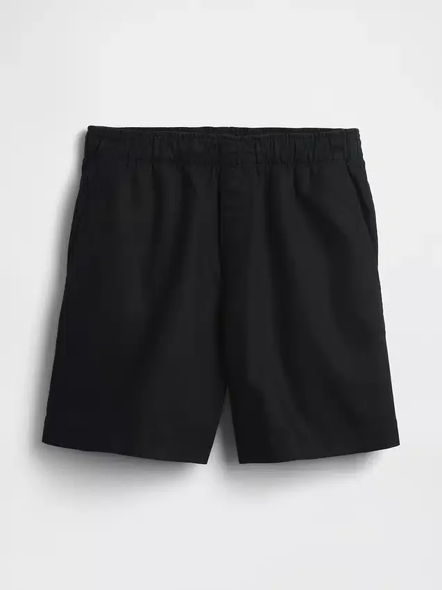 5,5" avslappnade shorts i linneblandning