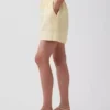 6" bekväma shorts i linneblandning