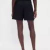 6" bekväma shorts i linneblandning