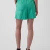 6" bekväma shorts i linneblandning