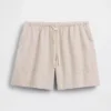 6" bekväma shorts i linneblandning
