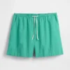 6" bekväma shorts i linneblandning