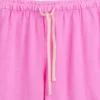 6" bekväma shorts i linneblandning