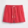 6" bekväma shorts i linneblandning