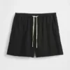 6" bekväma shorts i linneblandning