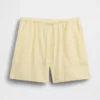 6" bekväma shorts i linneblandning