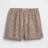6" bekväma shorts i linneblandning
