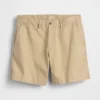 7,5" Shorts i linne-bomullsblandning