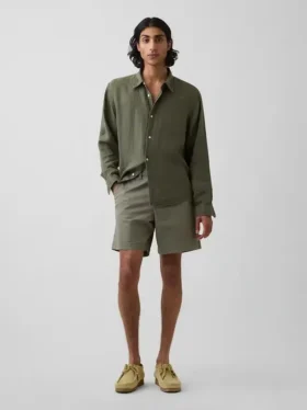 7" avslappnade shorts
