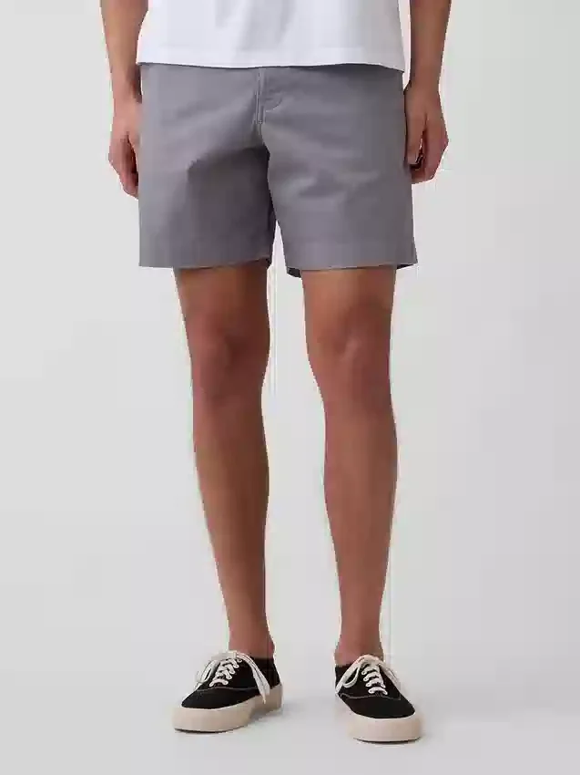 7" avslappnade shorts