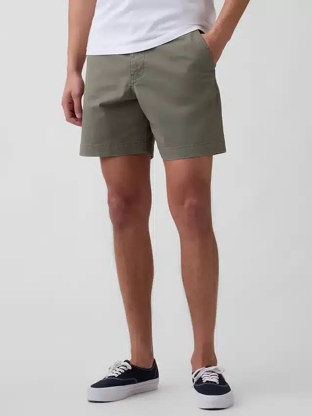7" avslappnade shorts