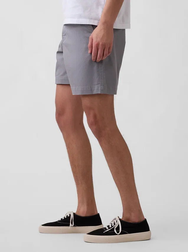 7" avslappnade shorts