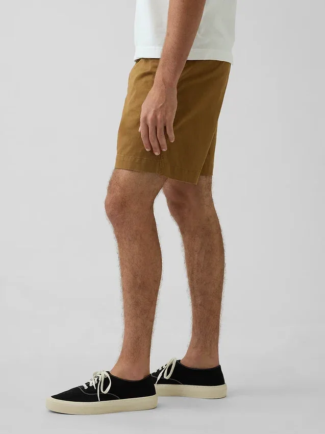 7" avslappnade shorts