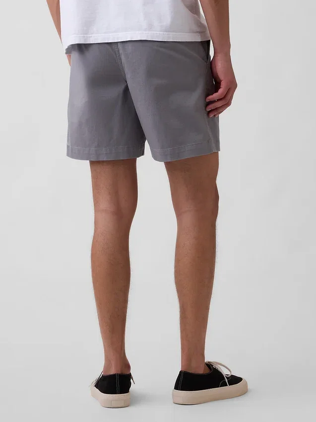 7" avslappnade shorts