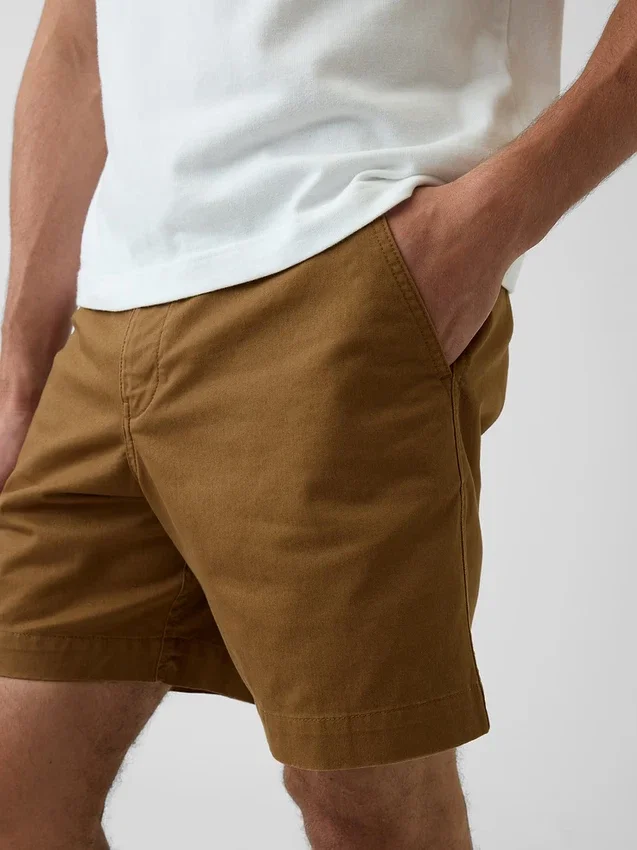7" avslappnade shorts