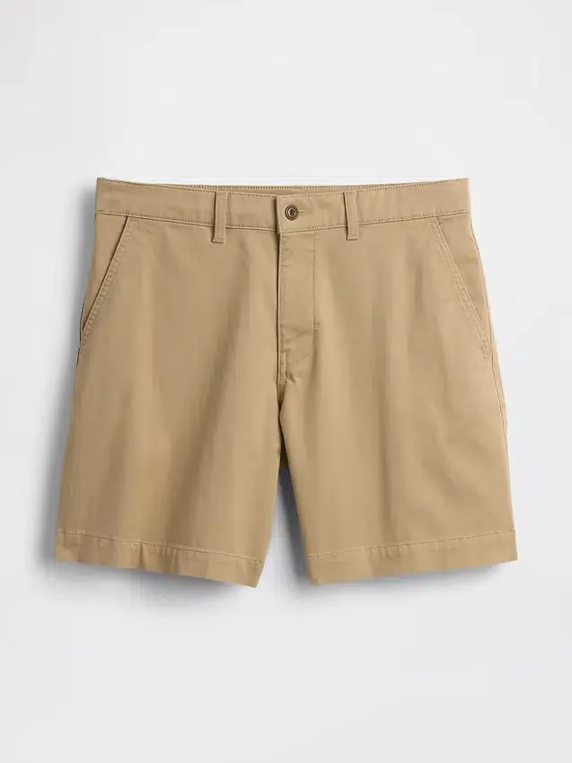 7" avslappnade shorts